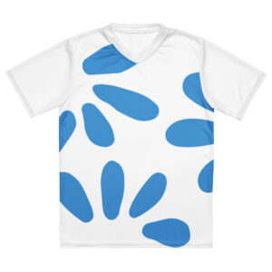 Alternative view of Recycled Performance Jersey with Petal Design