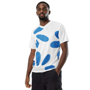 Recycled Performance Jersey with Petal Design