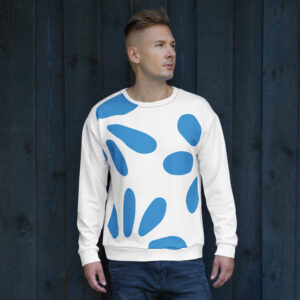 Men’s Abstract Petal Crew Sweatshirt
