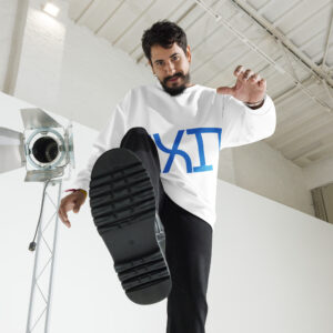 Men’s Daily-Essential Ultimate-Comfort Relaxed-Fit Classic Fleece Sweatshirt