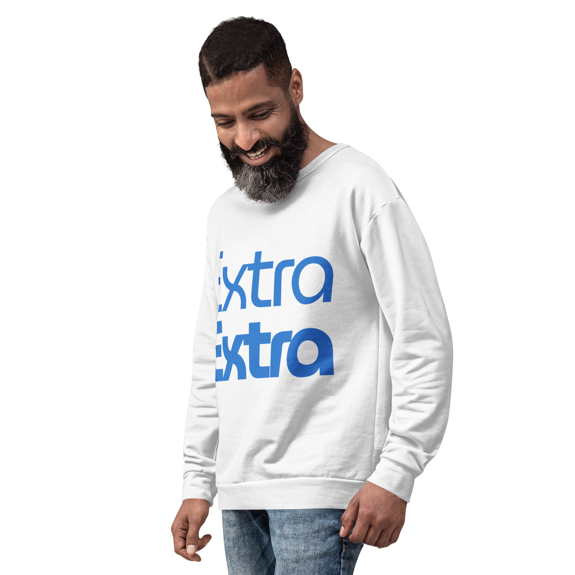 Extra Extra Men's Graphic Sweatshirt - Image 8