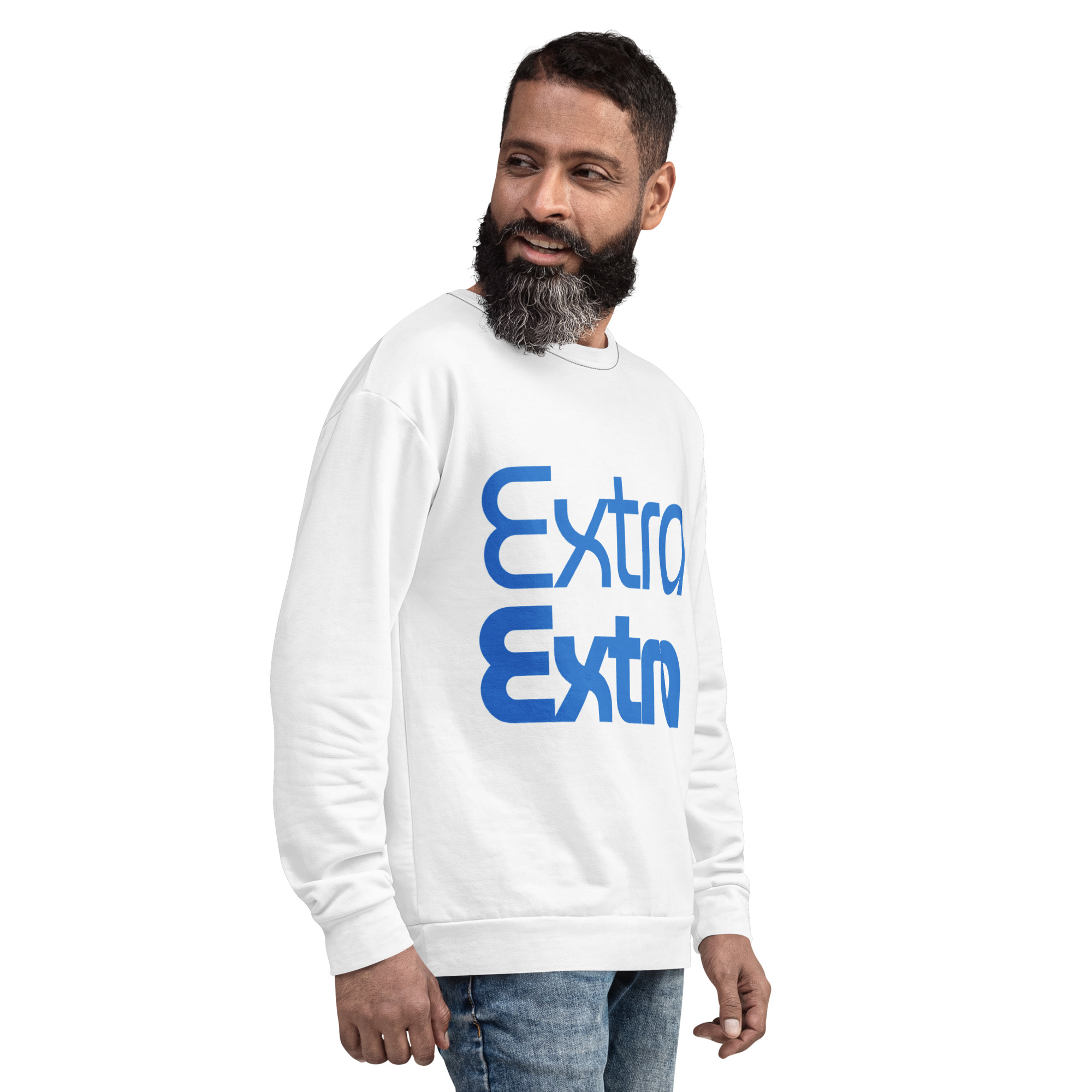 Extra Extra Men's Graphic Sweatshirt - Image 7