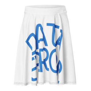 Alternative view of Digital Glitch Skater Skirt