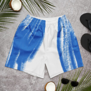 All-Over Print Athletic Long Shorts