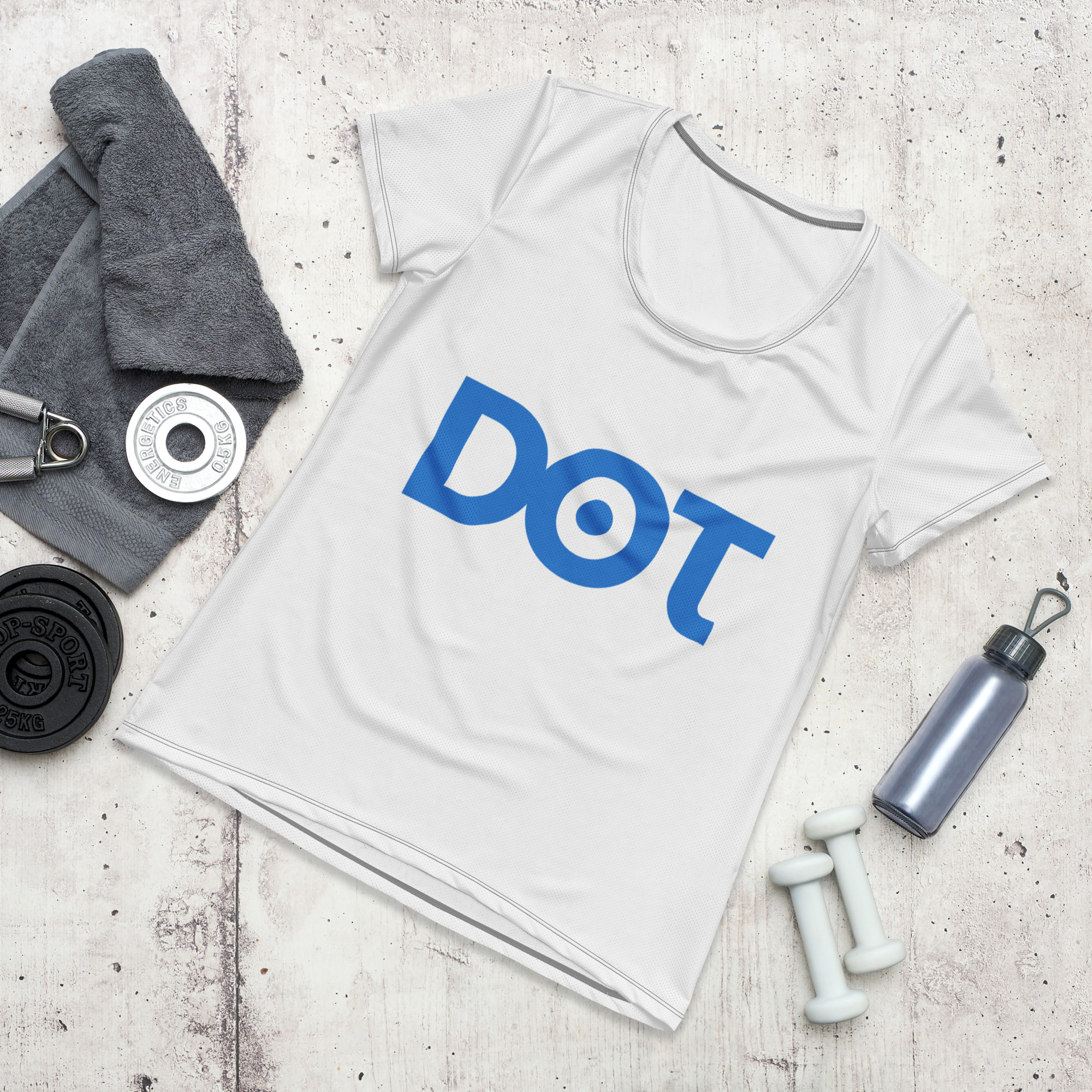 Women’s High-Performance Moisture-Wicking Breathable Athletic Tee - Image 3