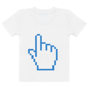 Classic Cotton Pixel Cursor Tee