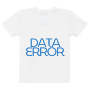 Alternative view of Classic Cotton Data Error Tee
