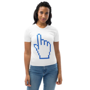 Alternative view of Oversized Vintage Pixel Cursor Tee