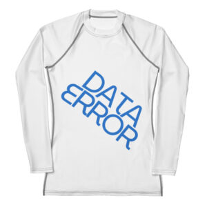 Alternative view of Digital Wave Error Rash Guard