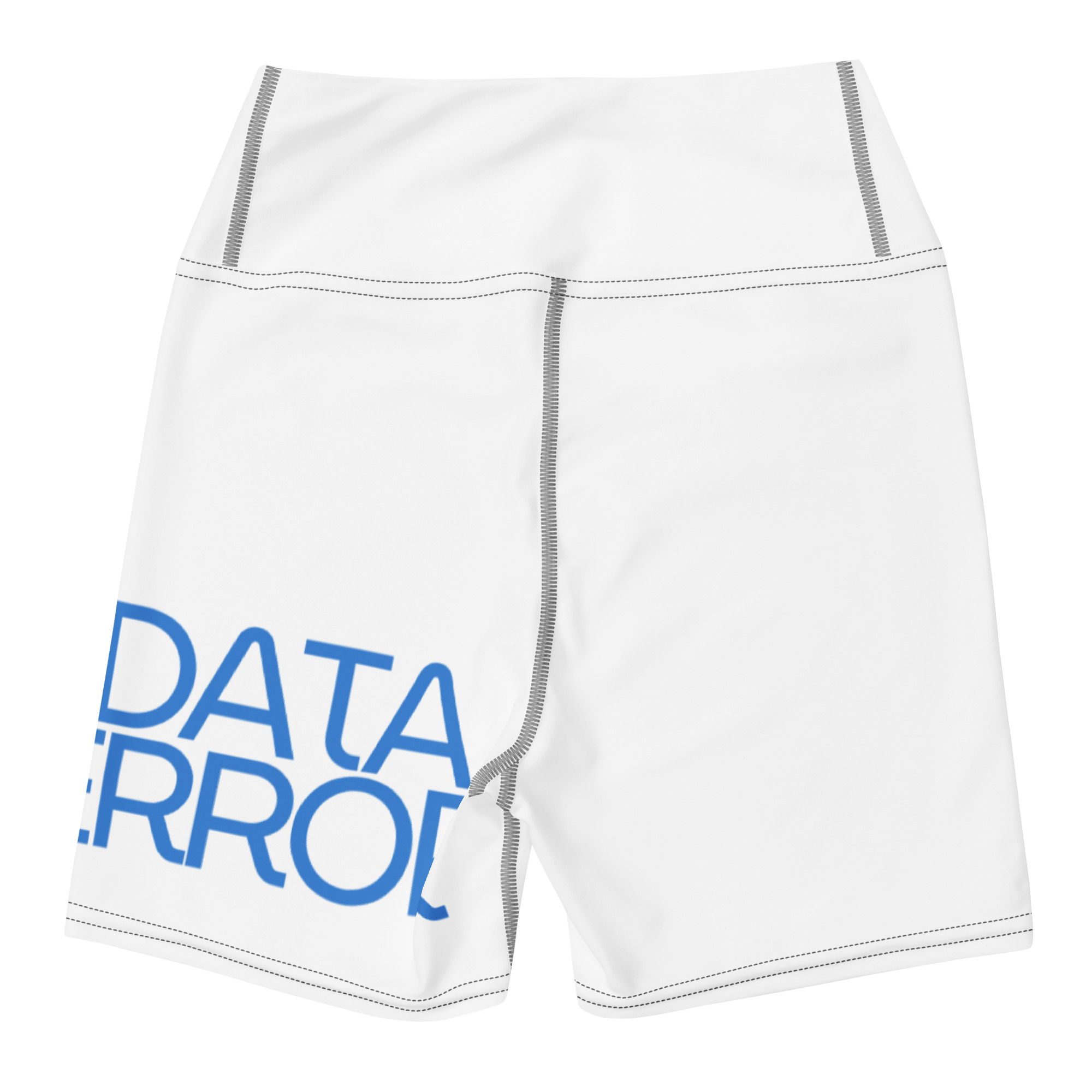 Glitch Motion Yoga Shorts - Image 3