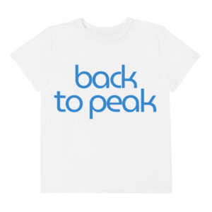 Alternative view of Back to Peak Youth Cotton Crew Neck Tee