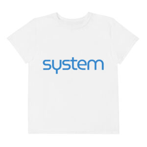 Alternative view of Youth System Cotton Crew Graphic Tee