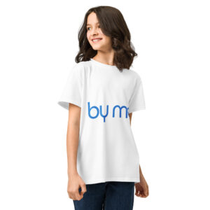 By me Youth cotton crew neck t-shirt