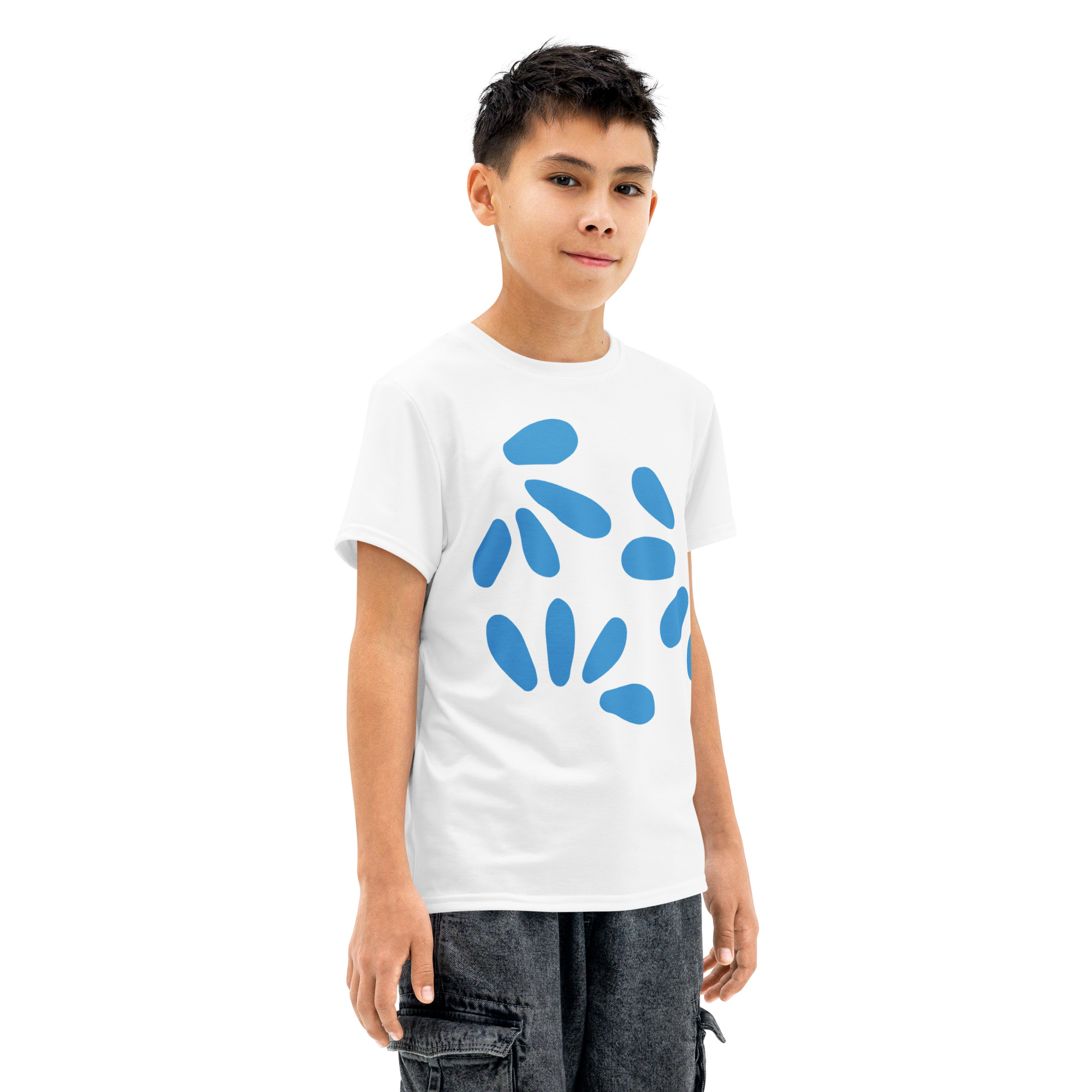 Children’s soft cotton crewneck t-shirt - Image 4