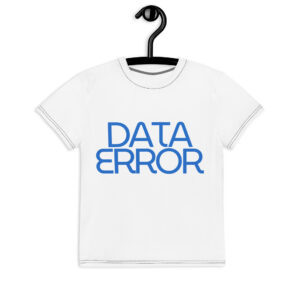 Data Error Youth crew neck t-shirt