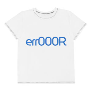 Alternative view of Youth Error Message Crewneck Tee