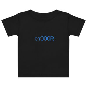 Alternative view of Baby Oops Error Jersey Tee