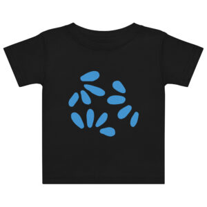 Alternative view of Newborn jersey top