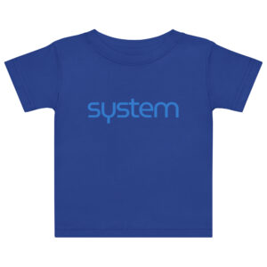 Alternative view of Baby System Graphic Jersey Tee