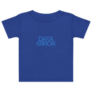 Alternative view of Data Error Baby jersey t-shirt