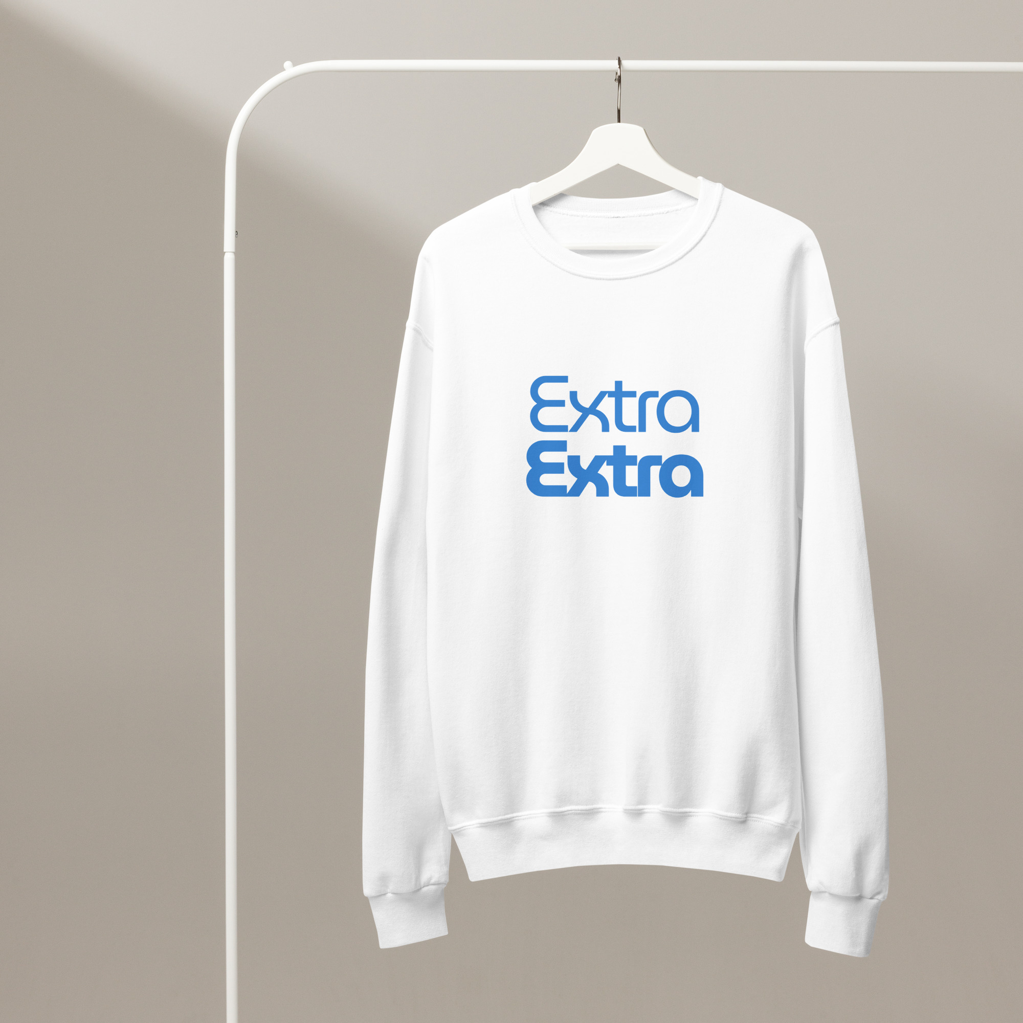 Extra Extra Men's Crewneck Sweatshirt