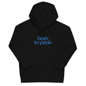 Alternative view of Back to Peak Kids Eco Hoodie