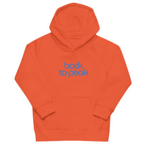 Back to Peak Kids Eco Hoodie