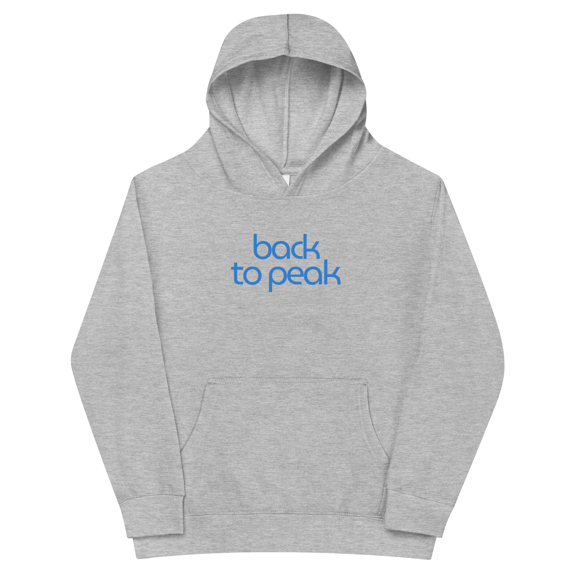 Back to Peak Kids Fleece Hoodie - Image 4