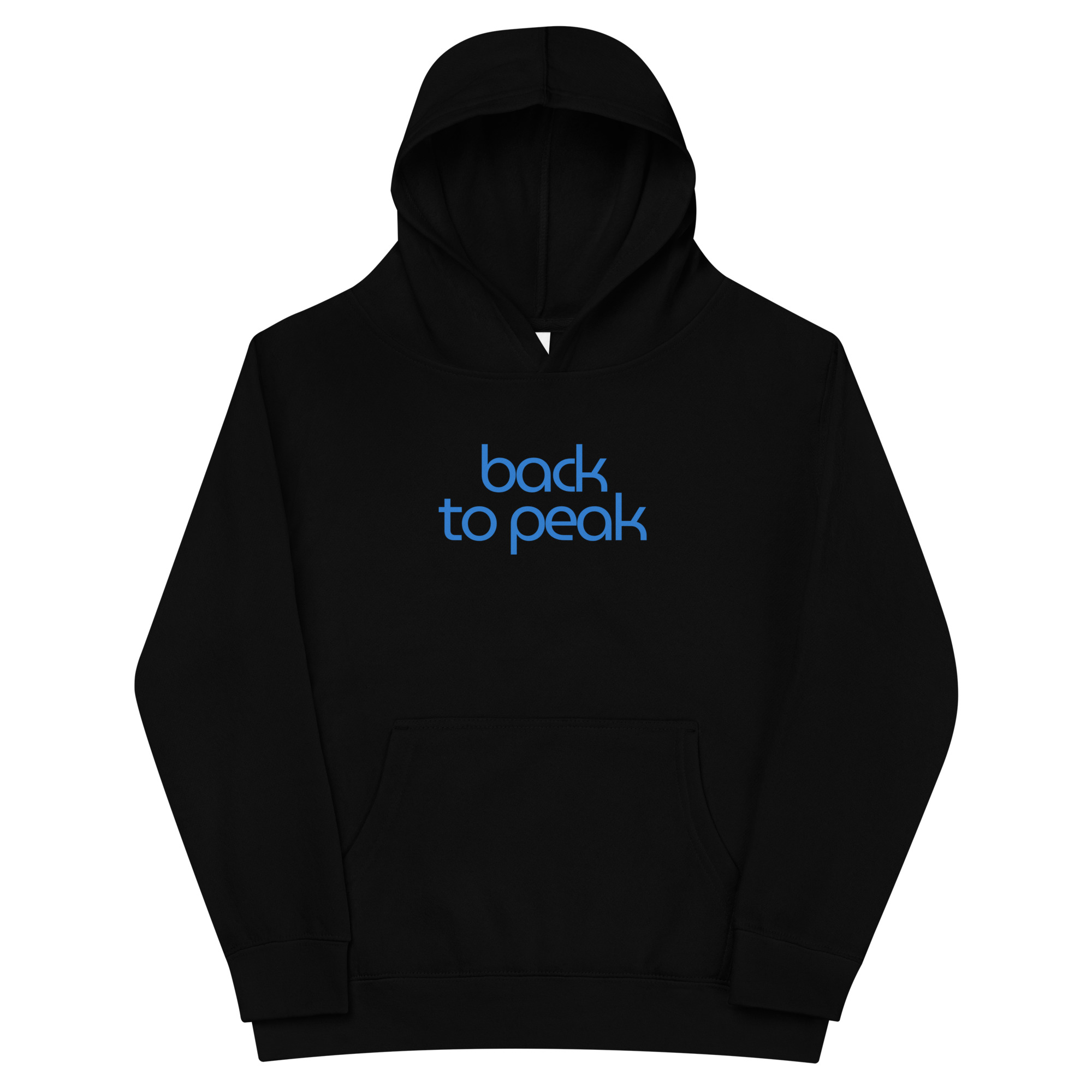 Back to Peak Kids Fleece Hoodie - Image 2