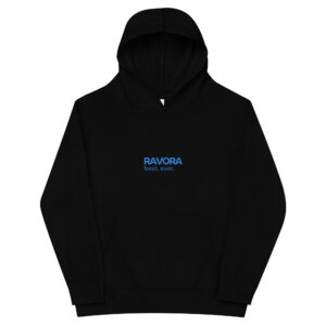 Alternative view of Kids Cozy RAVORA Logo Hoodie