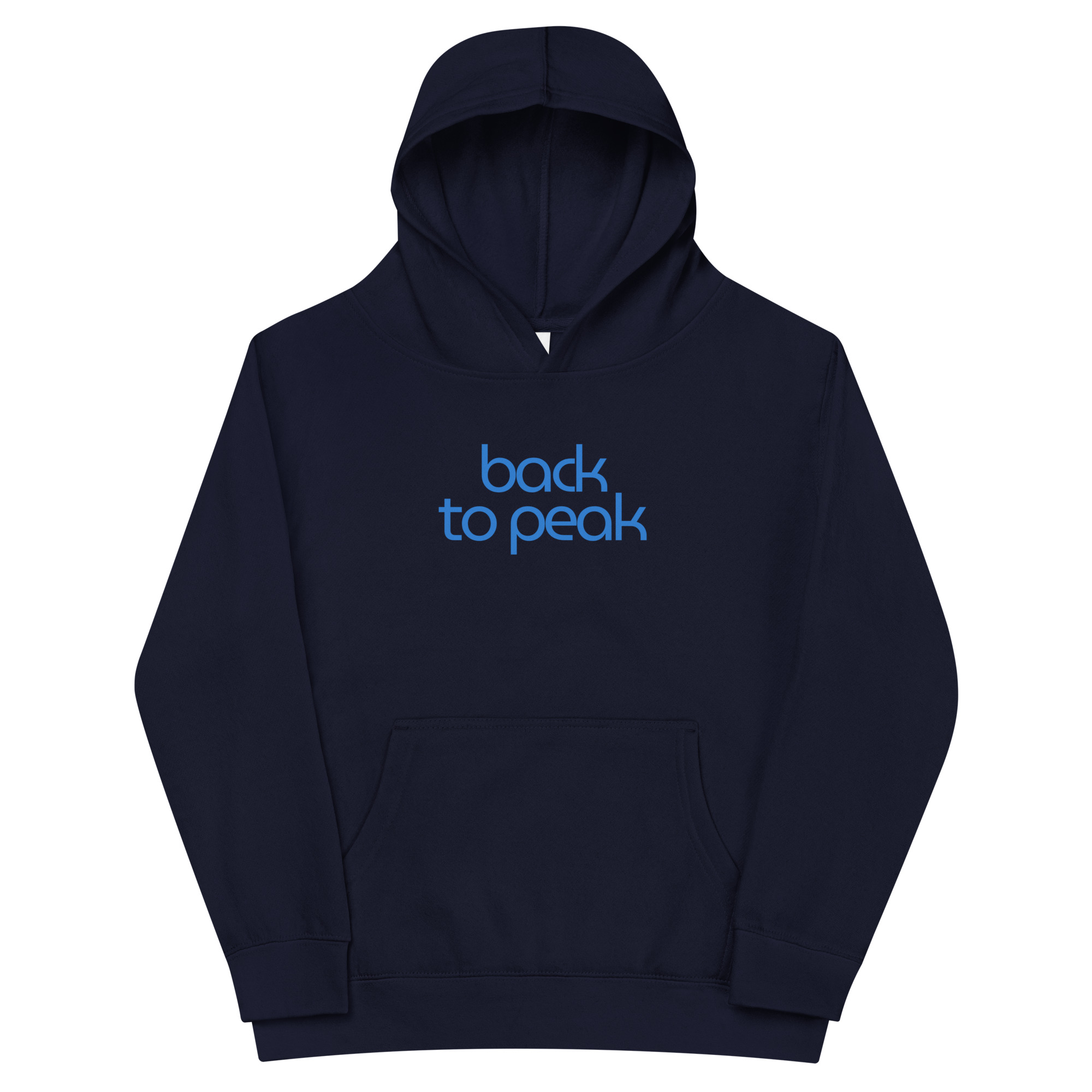 Back to Peak Kids Fleece Hoodie - Image 3