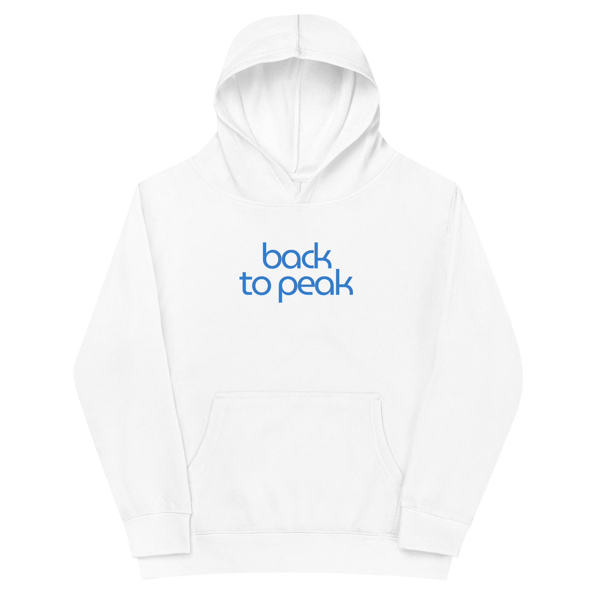 Back to Peak Kids Fleece Hoodie