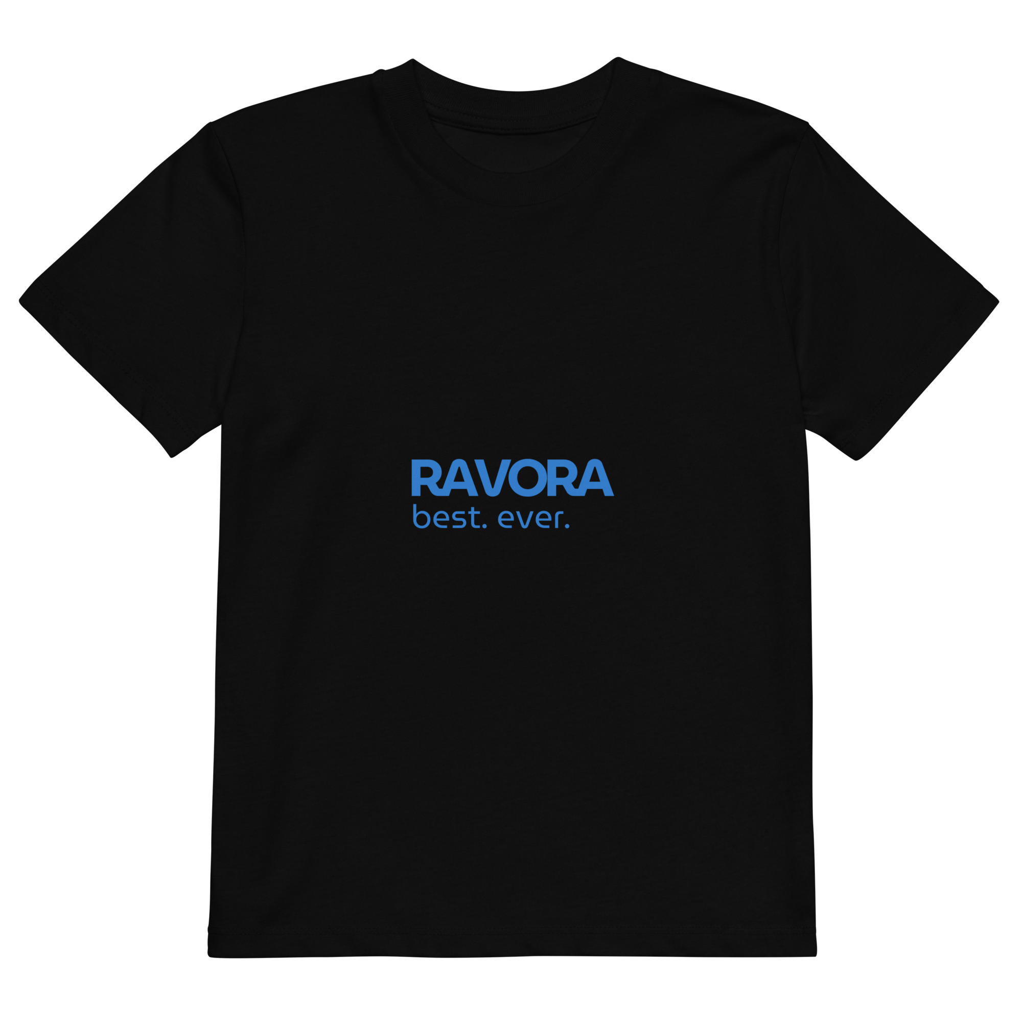 RAVORA Kids Organic Cotton Logo Tee