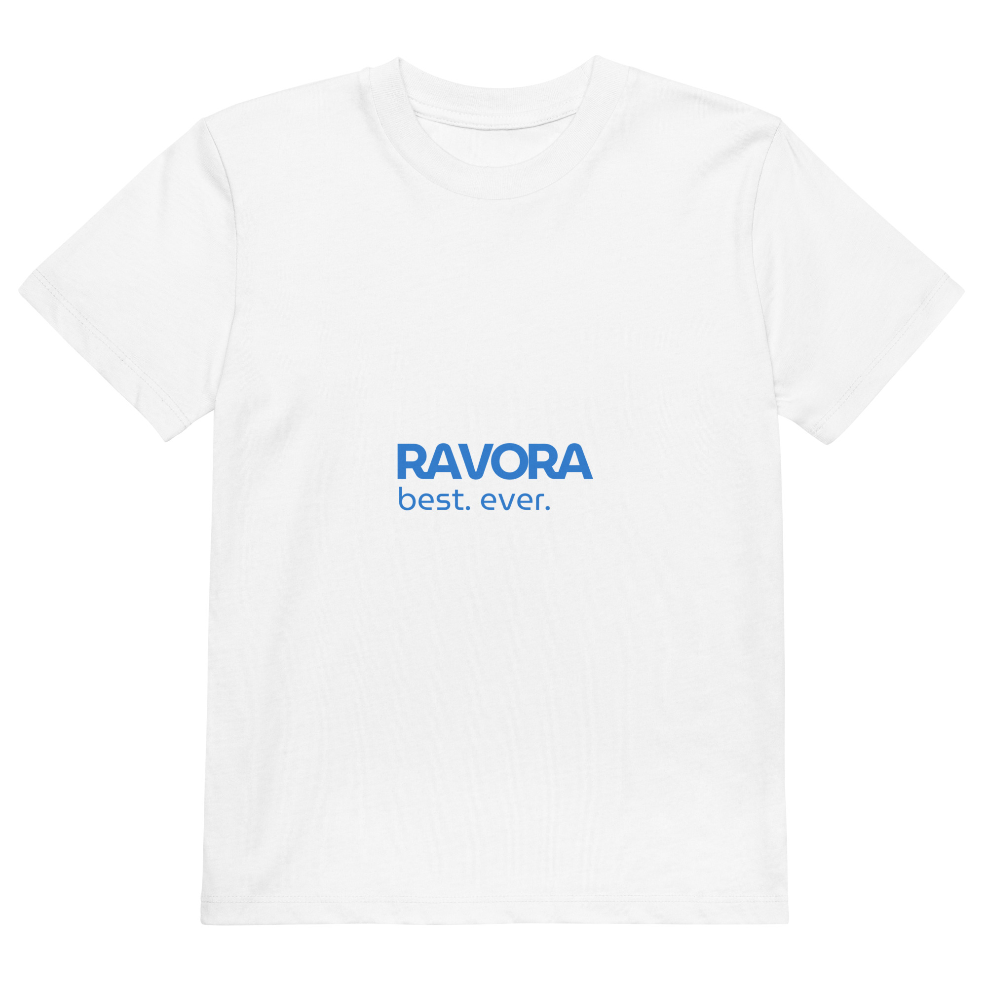 RAVORA Kids Organic Cotton Logo Tee - Image 3