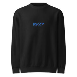 Alternative view of RAVORA Premium Crewneck Logo Sweatshirt