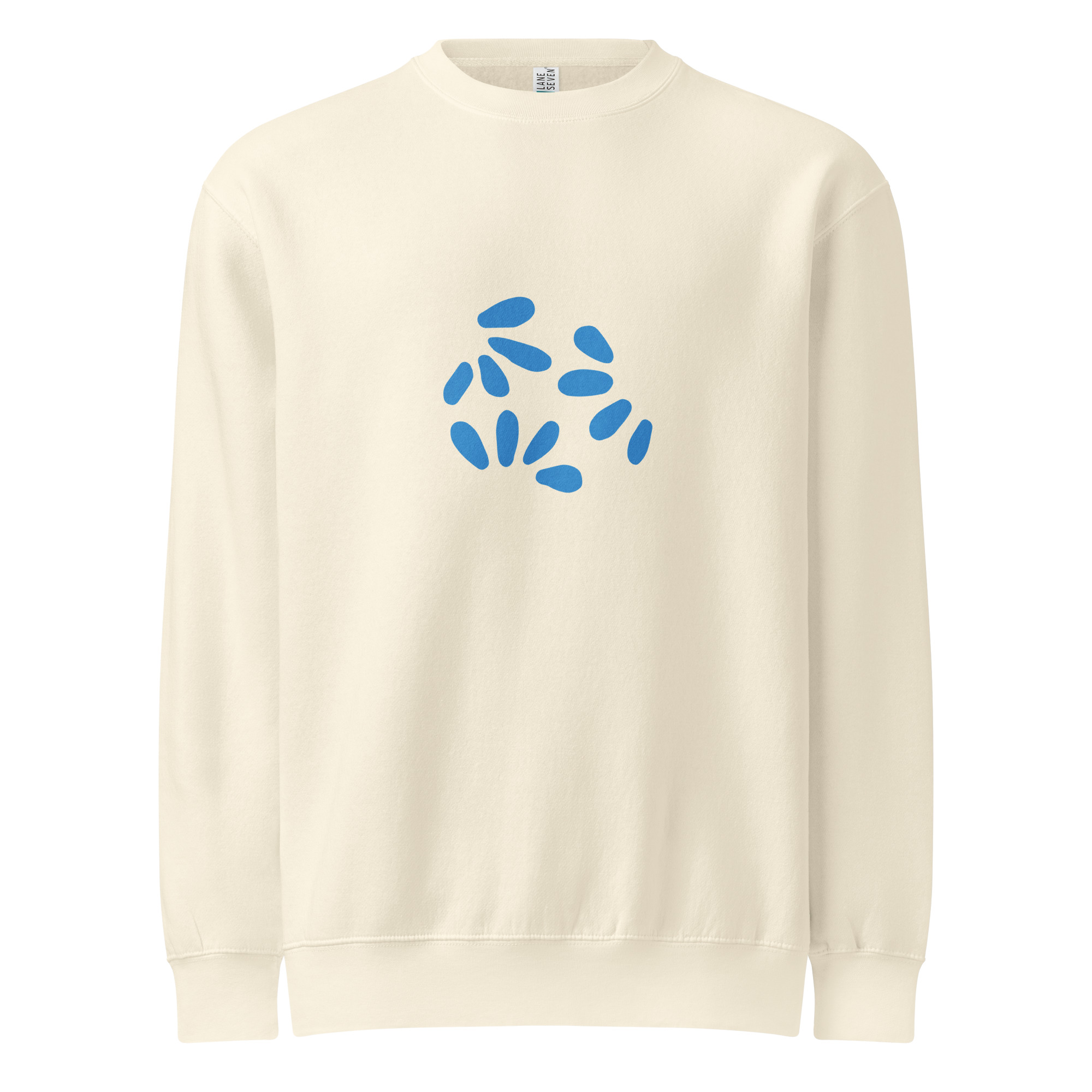 Premium Crewneck Abstract Petal Sweatshirt - Image 5