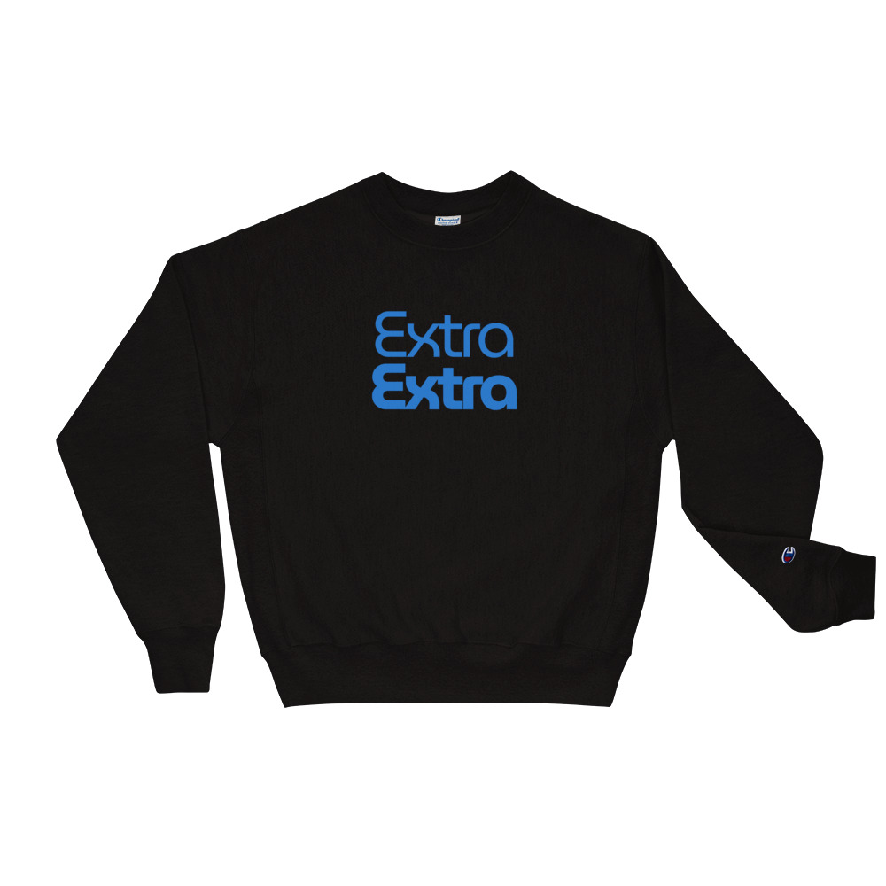 Extra Extra Men's Champion Sweatshirt - Image 3