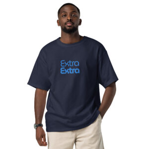 Alternative view of Extra Extra Men's Champion Graphic T-Shirt