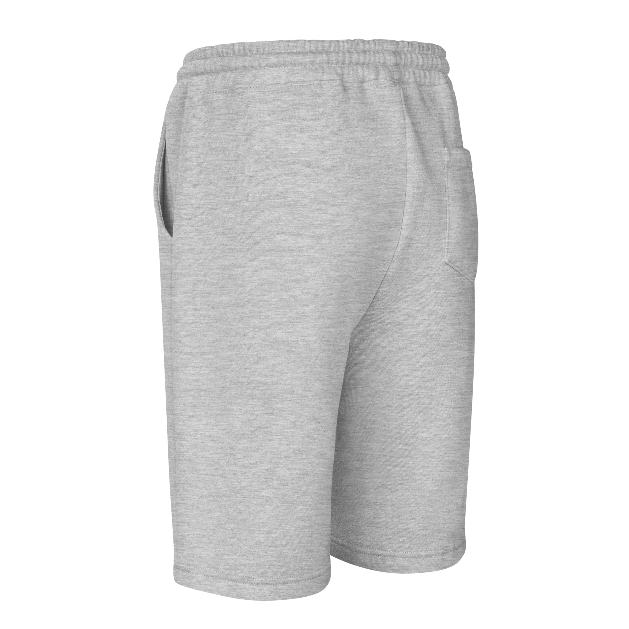 Men’s Fleece Lounge Shorts with Gratitude Print - Image 17