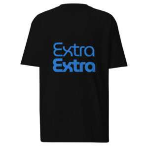 Alternative view of Extra Extra Men's Premium Heavyweight T-Shirt