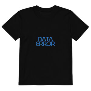 Data Error Organic cotton kids t-shirt