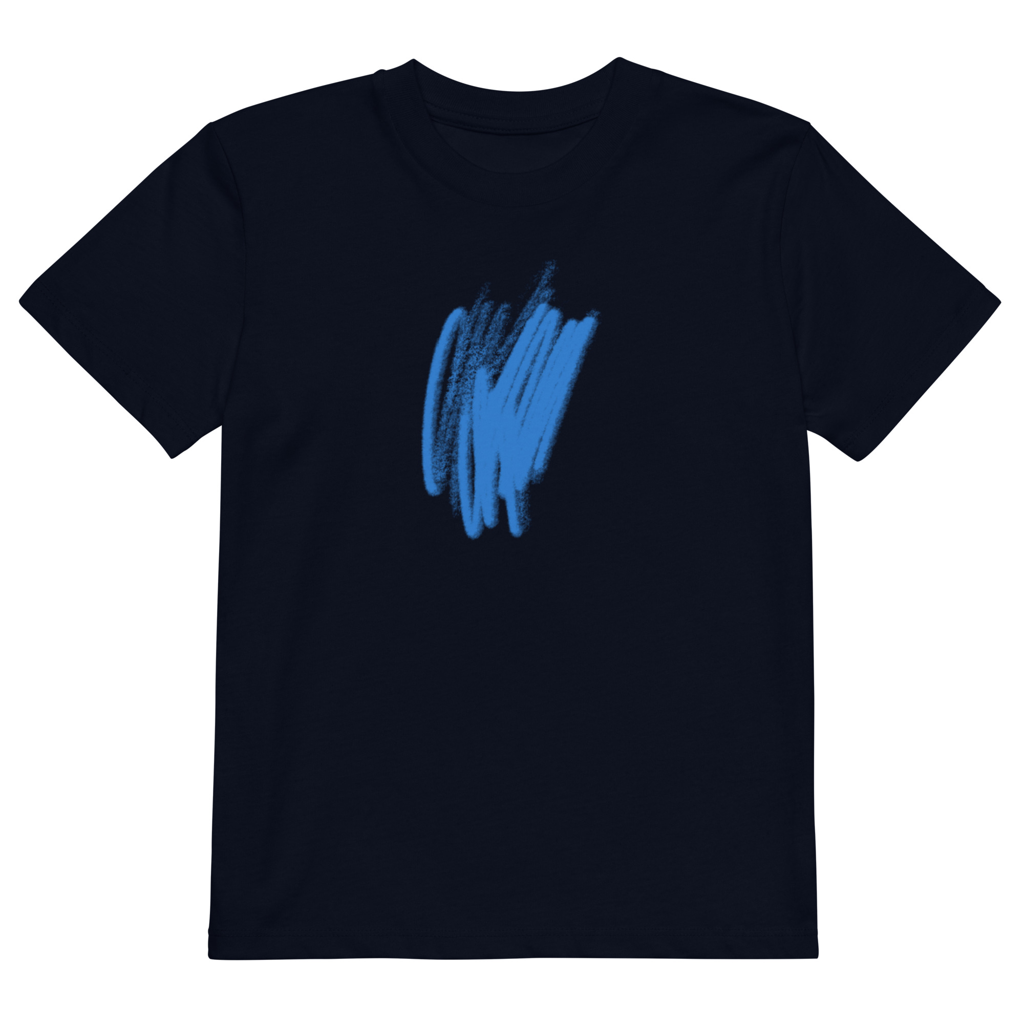 Kids Scribble Art Raglan Tee - Image 3