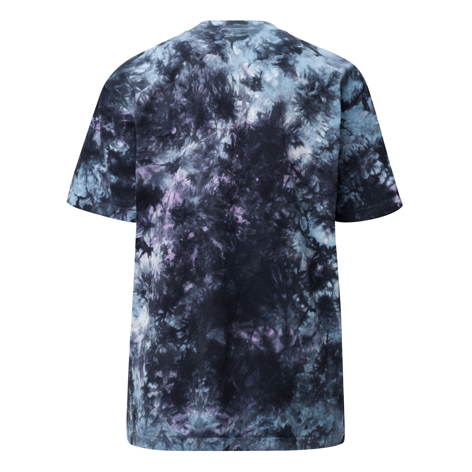 Men’s Cosmic Grid Oversized Tie-Dye Tee - Image 6