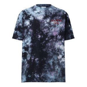 Alternative view of Oversized Tie-Dye “Another One” Streetwear Tee