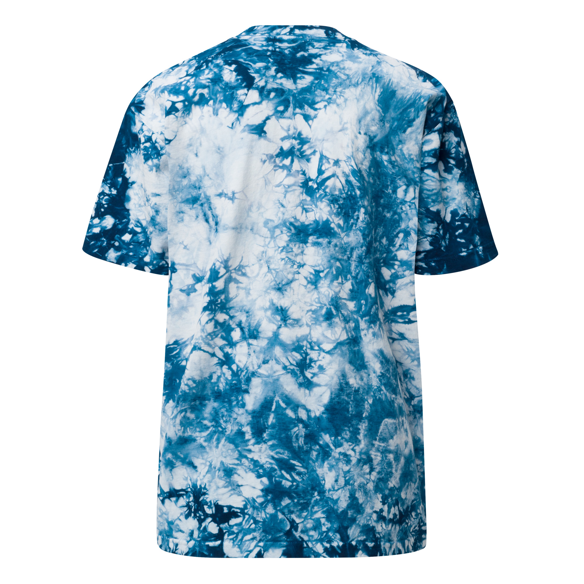 Men’s Cosmic Grid Oversized Tie-Dye Tee - Image 7