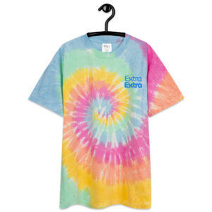 Extra Extra Men's Oversized Tie-Dye T-Shirt