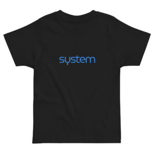 Alternative view of Toddler Digital System Print Tee