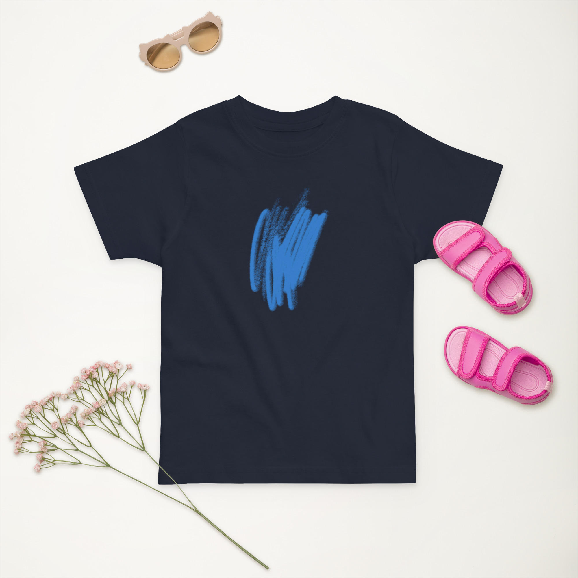 Toddler Scribble Graphic Tee - Image 9