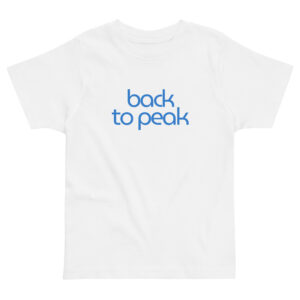 Back to Peak Toddler Jersey Tee