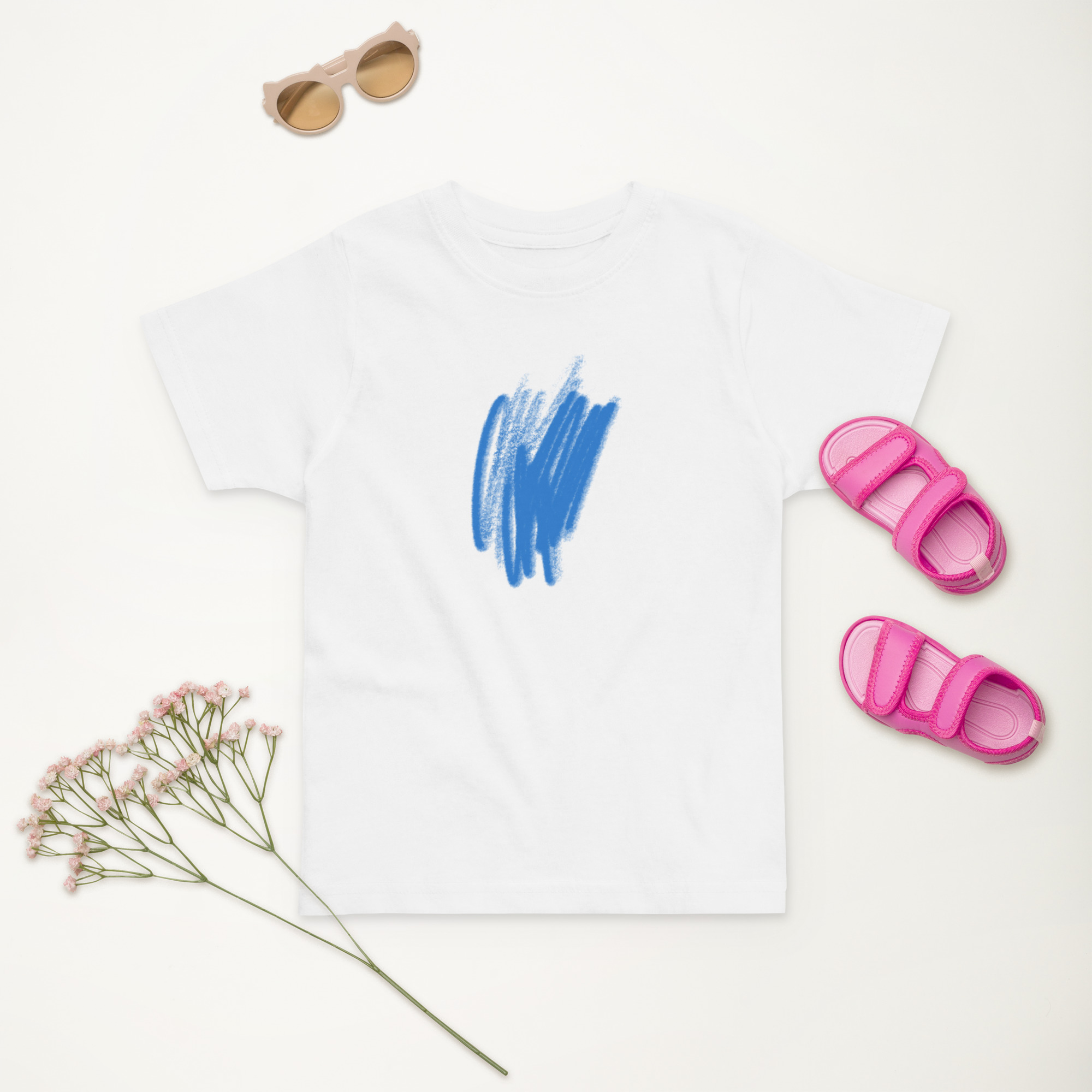 Toddler Scribble Graphic Tee